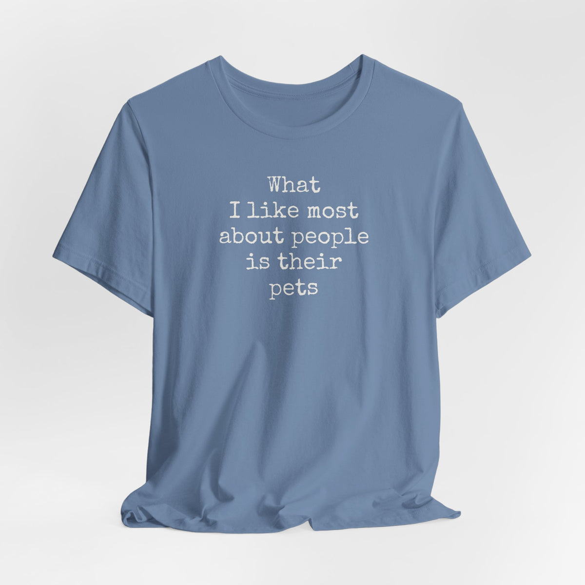 What I Like Most About People is Their Pets