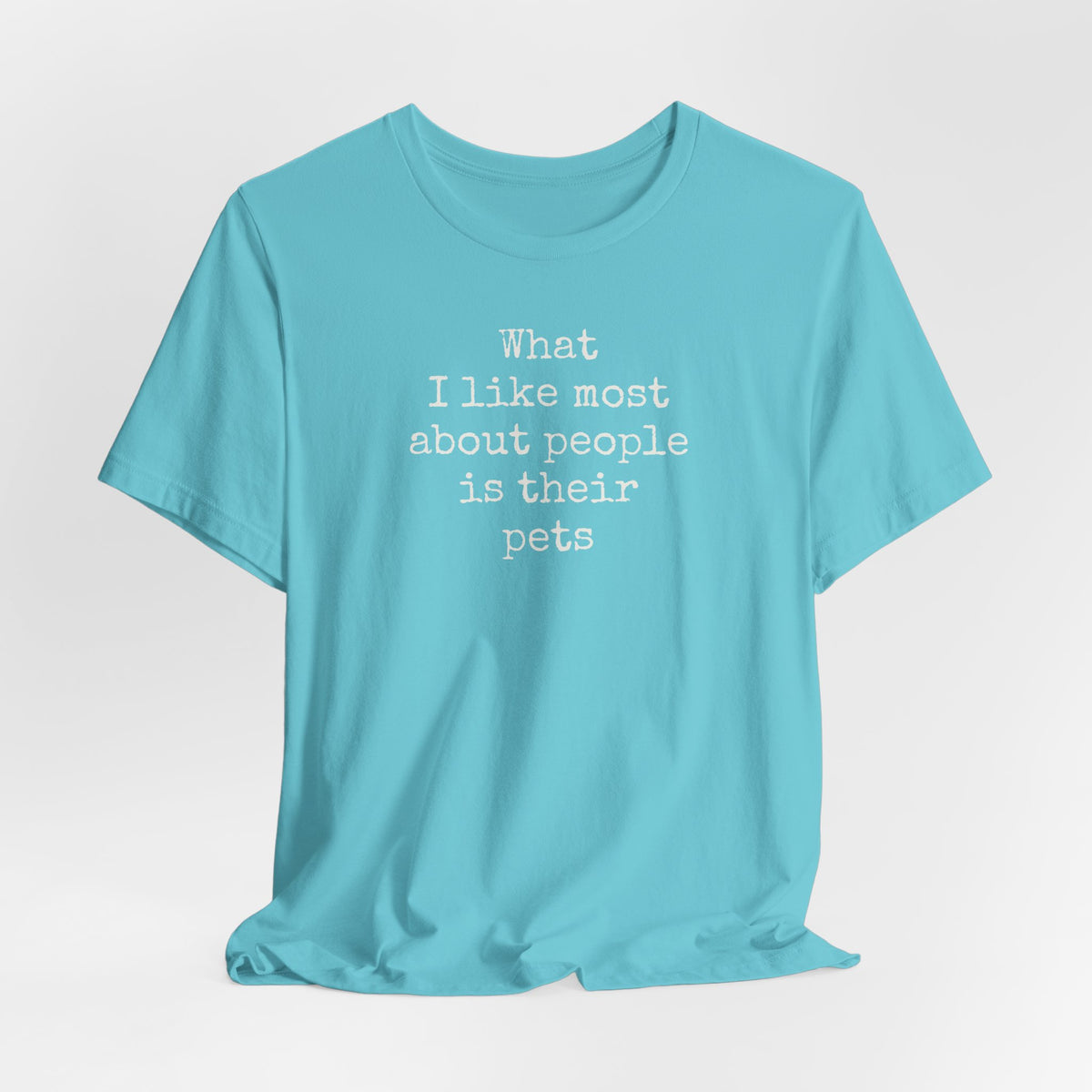 What I Like Most About People is Their Pets