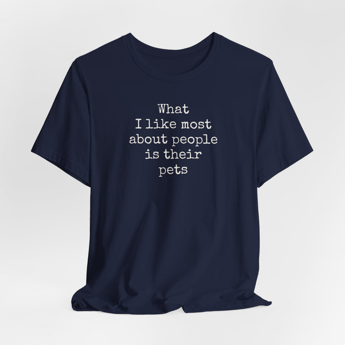 What I Like Most About People is Their Pets