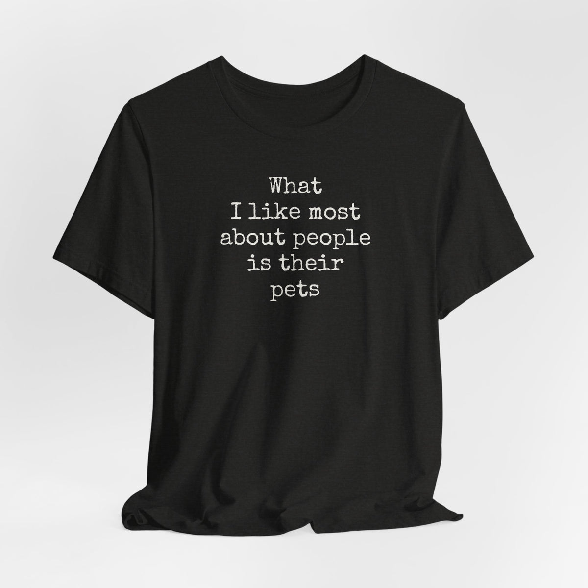 What I Like Most About People is Their Pets