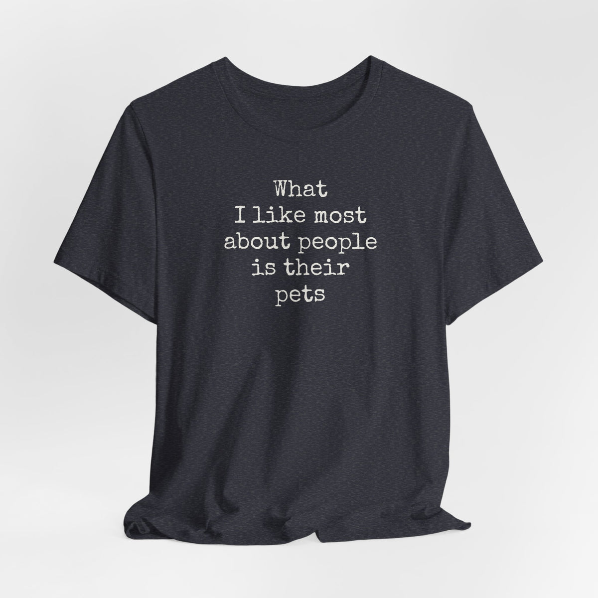 What I Like Most About People is Their Pets